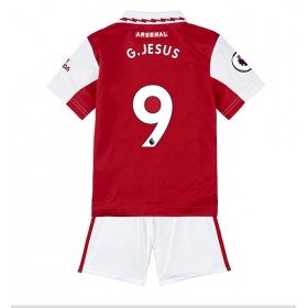 Baby Fußballbekleidung Arsenal Gabriel Jesus #9 Heimtrikot 2022-23 Kurzarm (+ kurze hosen)